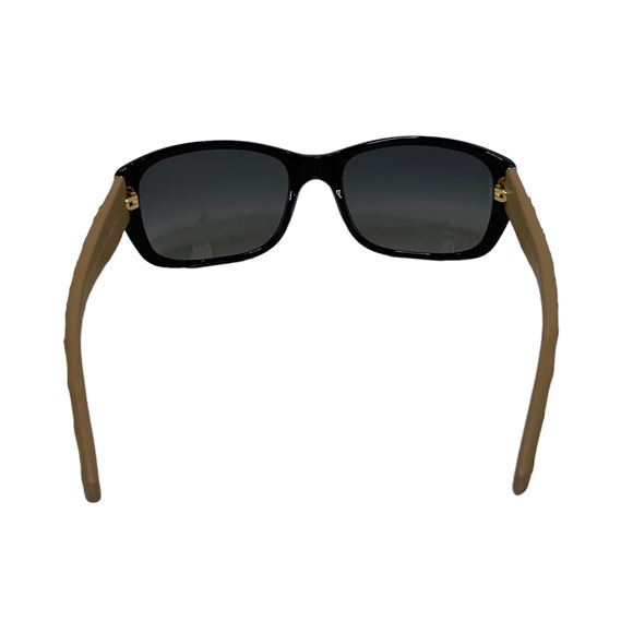 Chanel Square Sunglasses Brown Band Quilted Leather Gradient 5201-Q c.501/T3 - Picture 3 of 8